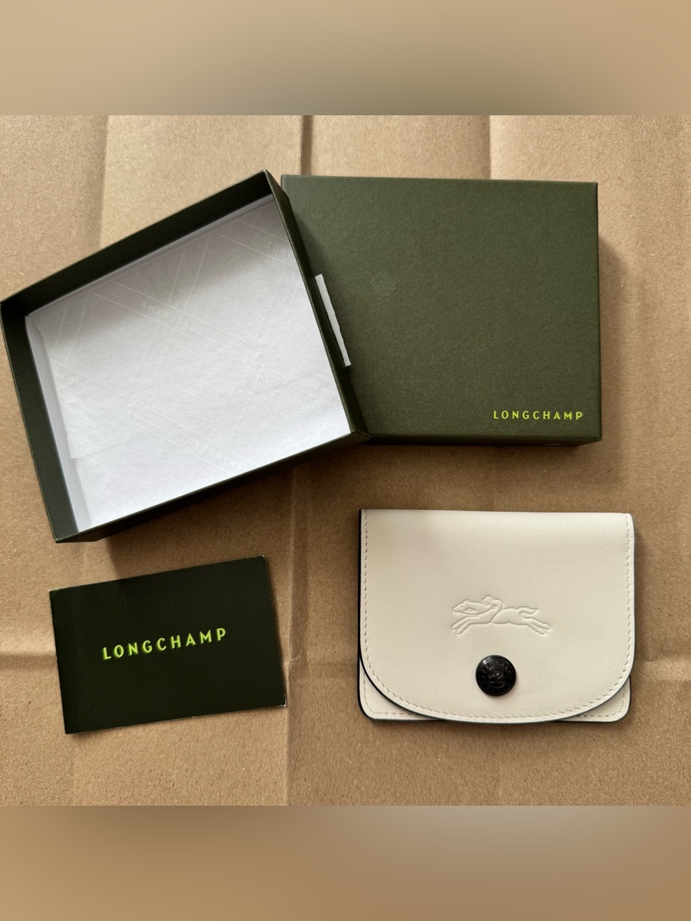 Longchamp le Pliage Xtra cardholder wallet